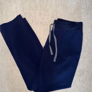 Figs navy Livingston scrub pants